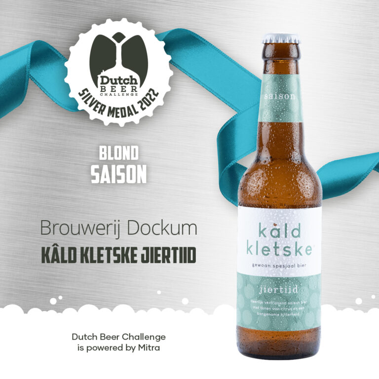Fries biermerk Kâld Kletske bieren valt in de prijzen bij de Dutch Beer Challenge.